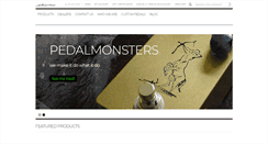 Desktop Screenshot of ilovepedalmonsters.com